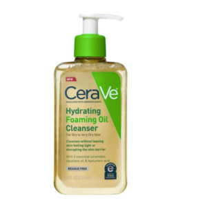 hydrating foaming oil cleanser